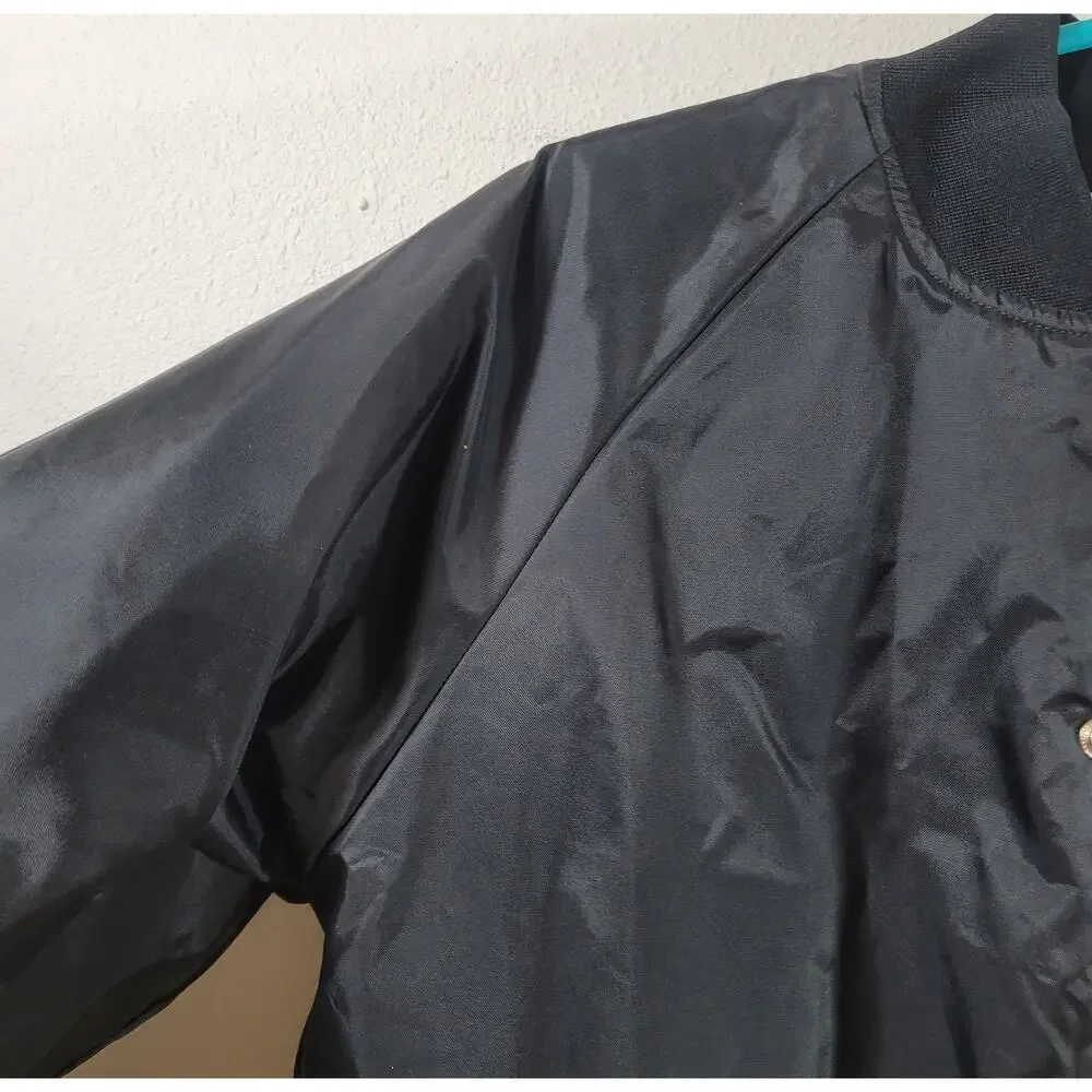 Black The DART Advantage Embroidered Quilted Jacket XL New Without Tags Comfy